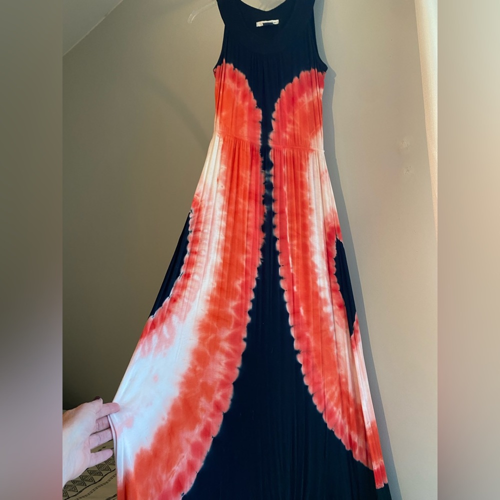 Cute vacation summer maxi dress